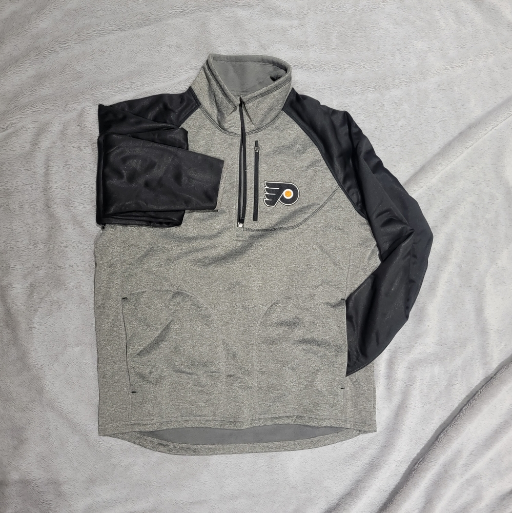 Philadelphia Flyers 1/4 zip Large